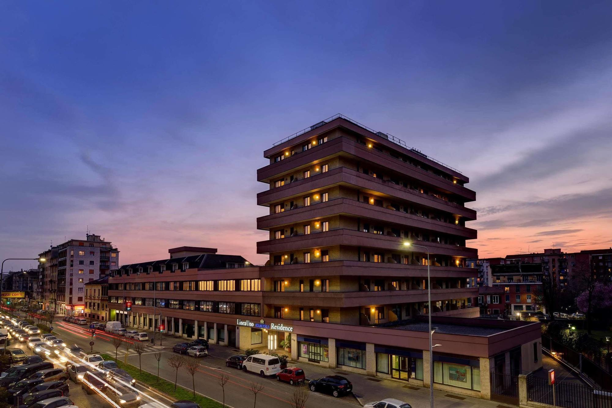 Unaway Hotel & Residence Linea Uno Milano Luaran gambar